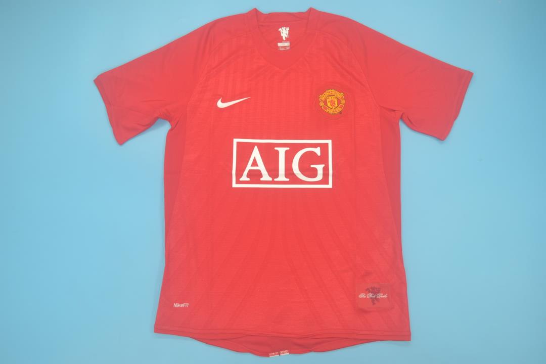 AAA Quality Manchester Utd 08/09 Home Soccer Jersey